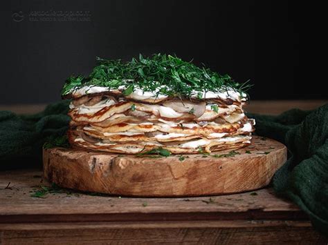 low-carb-mushroom-cheese-crepe-cake-ketodiet image