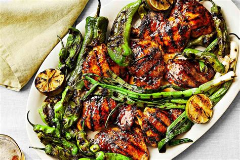 pepper-jellyglazed-chicken-thighs-with-grilled image
