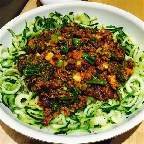 spiralized-zucchini-pasta-recipe-ramonas-cuisine image