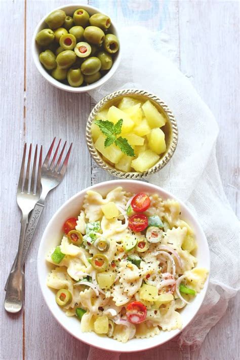 summer-pasta-salad-recipe-fun-food-frolic image