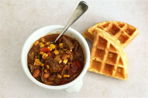 chili-beef-stew-with-beans-and-corn-recipe-the-spruce image