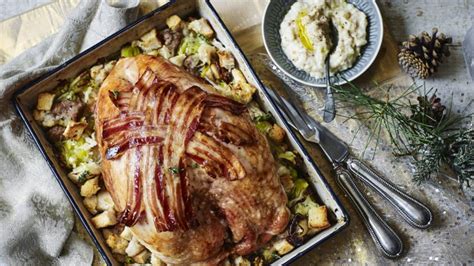 quick-christmas-dinner-recipe-bbc-food image
