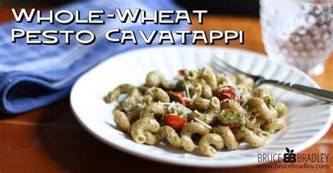 recipe-whole-wheat-pesto-cavatappi-bruce-bradley image