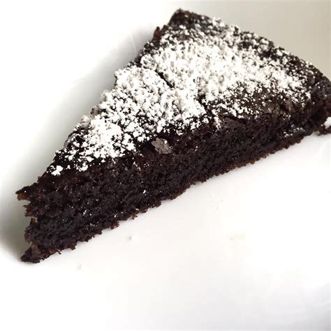 flourless-chocolate-brownie-cake-recipe-bakeomaniac image