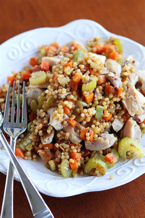easy-chicken-couscous-skillet-dinner-healthy-chicken image