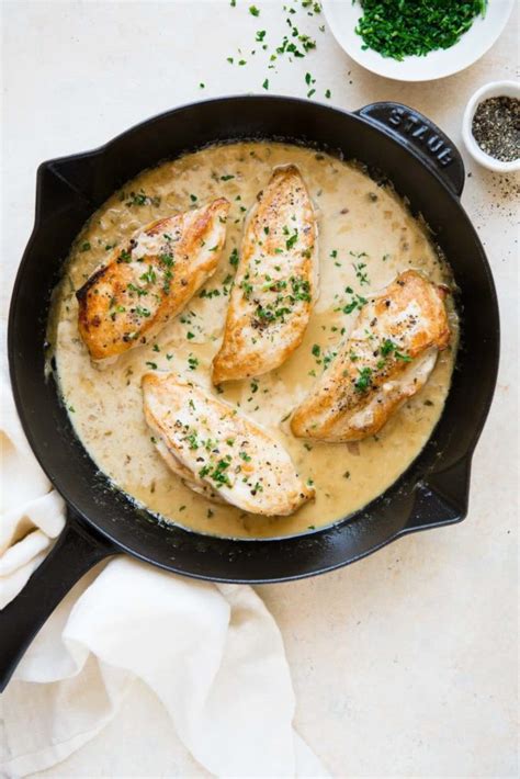 creamy-tarragon-chicken-with-step-by-step-photos image