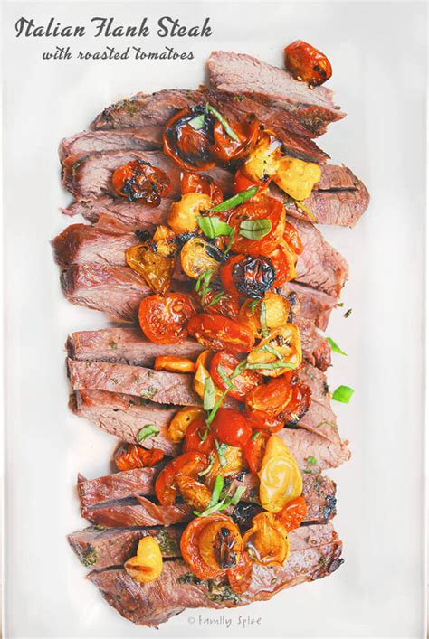 grilled-flank-steak-with-roasted-tomatoes-family-spice image