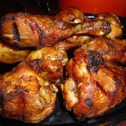 lemon-and-black-pepper-marinated-grilled-chicken-legs image