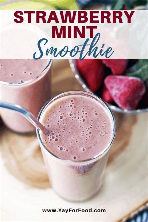 strawberry-mint-smoothie-yay-for-food image