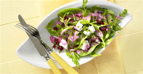 mixed-greens-salad-with-beet-and-feta-recipe-eat image