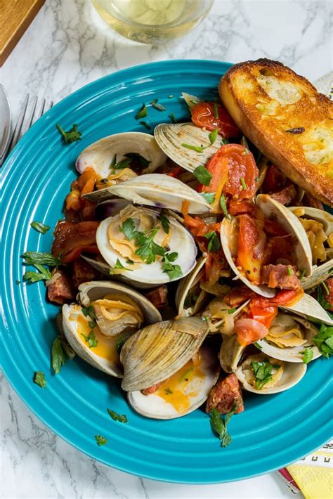 steamed-clams-with-chorizo-and-tomatoes-the-girl image