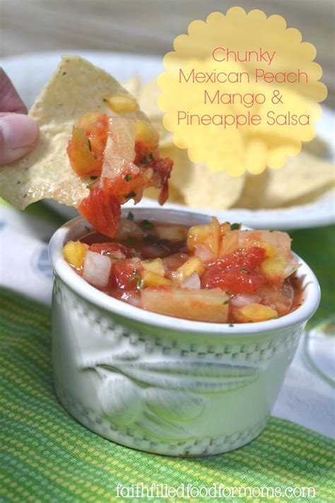chunky-mexican-peach-mango-and-pineapple-salsa image