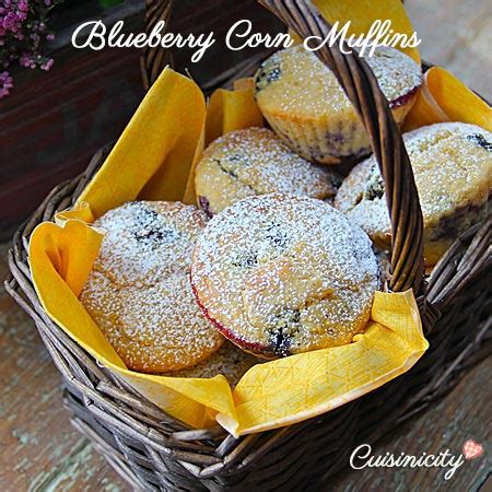 blueberry-corn-muffins-cuisinicity image