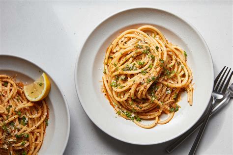 midnight-pasta-with-anchovies-garlic-and-tomato image