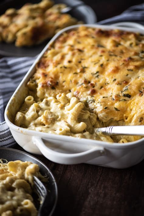 creamy-baked-four-cheese-mac-and-cheese-dude-that image