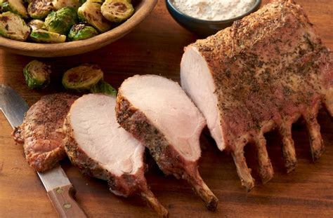 pork-rib-roast-with-mustard-sauce-pork image