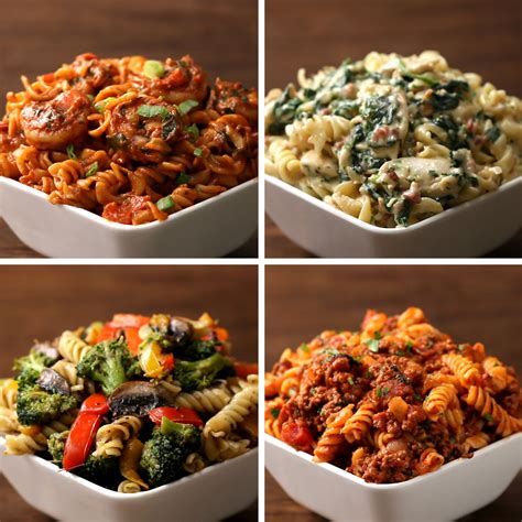 rotini-pasta-4-ways-tasty-food-videos-and image