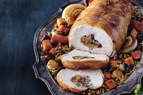 festive-stuffed-turkey-breast-canadian-living image