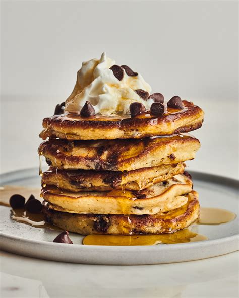 chocolate-chip-pancakes-recipe-with-buttermilk-kitchn image