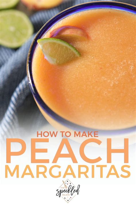 how-to-make-an-easy-homemade-peach-margarita-in-the image