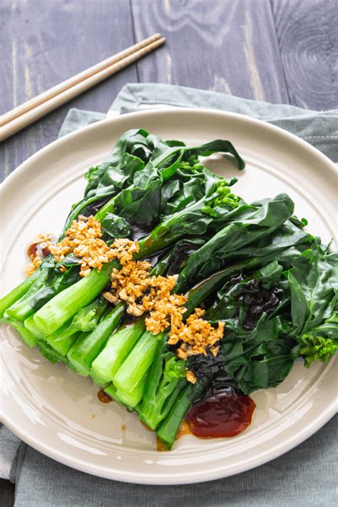 chinese-broccoli-with-oyster-sauce-蠔油芥籣-wok image