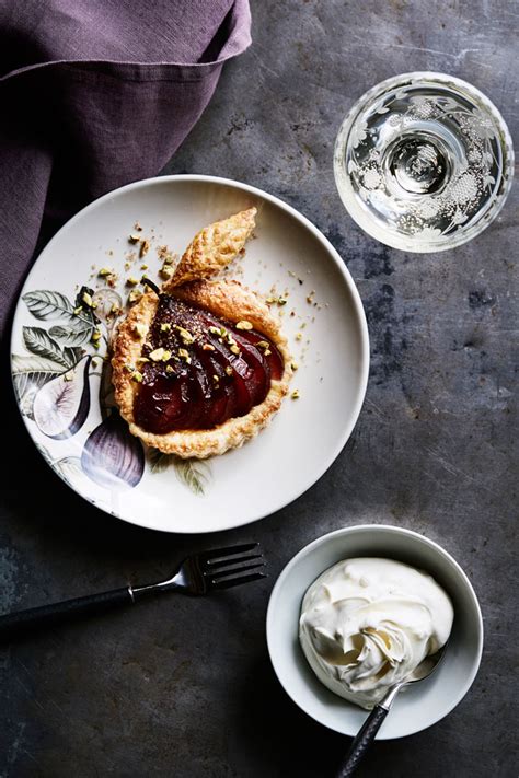 puff-pastry-poached-pear-tartlets-recipe-williams image