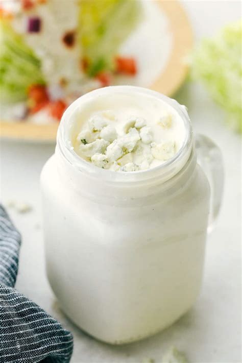 homemade-blue-cheese-dressing-the image