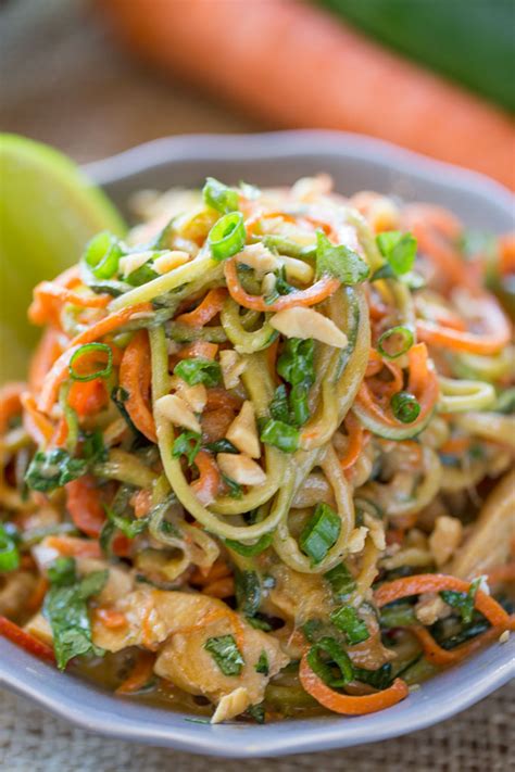healthy-thai-peanut-chicken-zucchini-noodles image