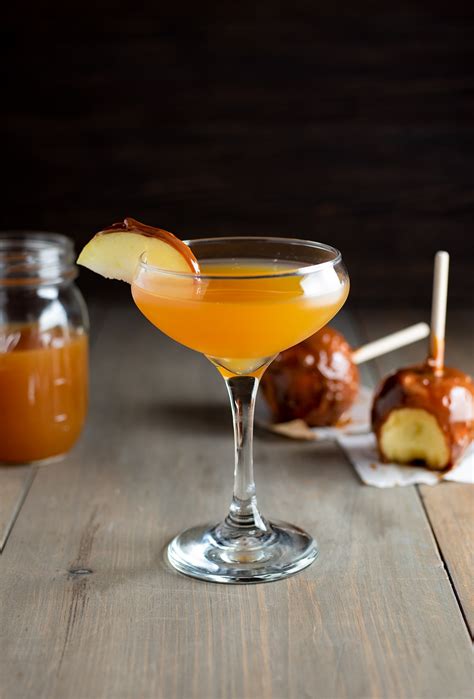 caramel-apple-martini-recipe-kitchen-swagger image