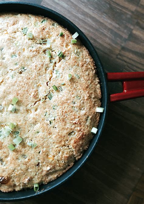 jiffy-skillet-cornbread-with-green-onions-and-corn image