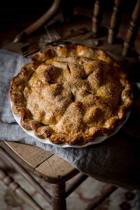 double-crust-deep-dish-maple-apple-pie-healthy image