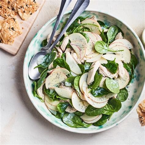 spinach-apple-chicken-salad-with-poppy-seed image