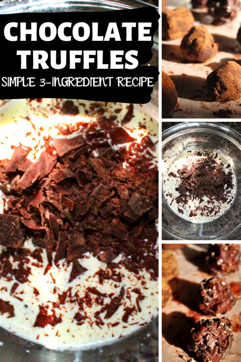 no-cook-2-ingredient-chocolate-truffles-in-microwave image