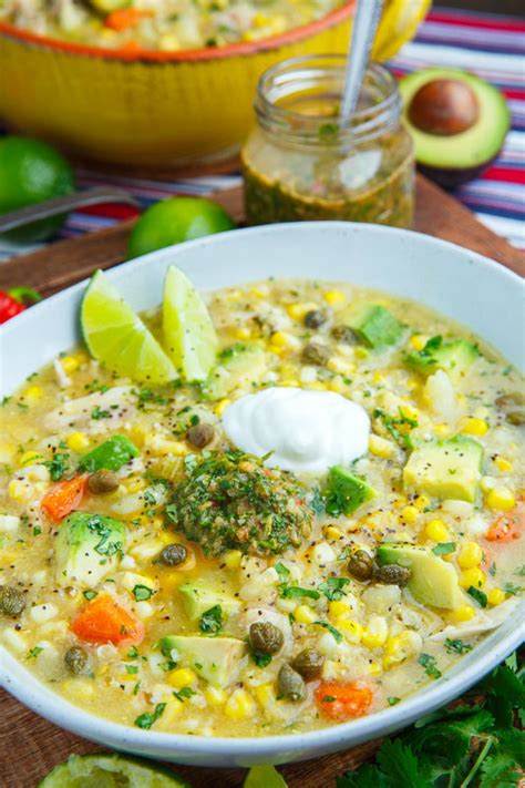 colombian-chicken-and-corn-soup-ajiaco-closet image