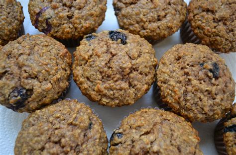 make-blueberry-oatmeal-and-flaxseed-muffins-in-less image