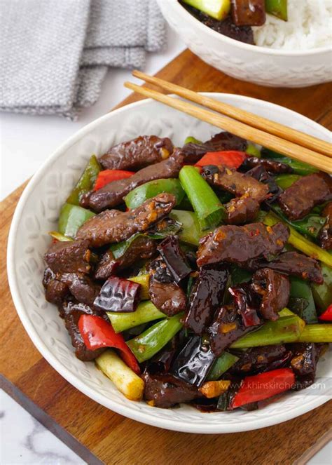 easy-hunan-beef-stir-fry-khins-kitchen image