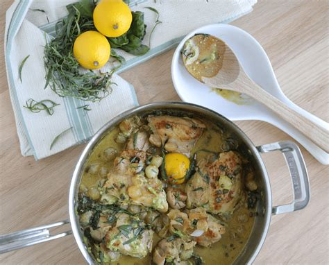 tarragon-chicken-with-lemon-sauce-recipe-cucinabyelena image