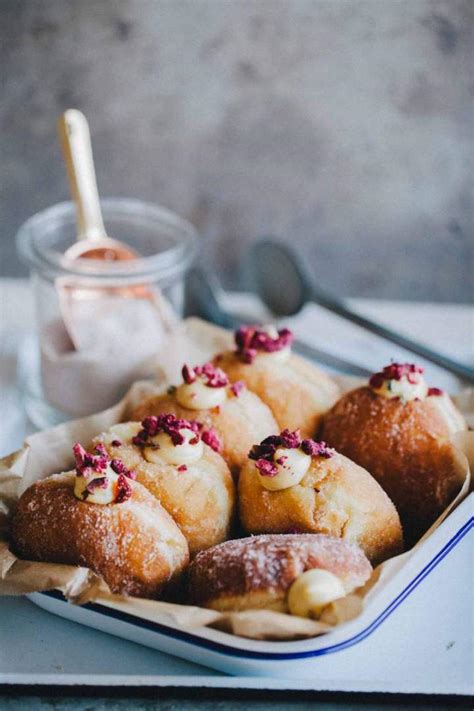 brioche-doughnuts-with-rich-vanilla-cream-jernej-kitchen image