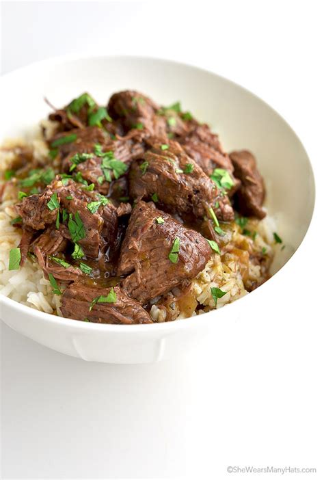 easy-stew-beef-and-rice-recipe-she-wears image