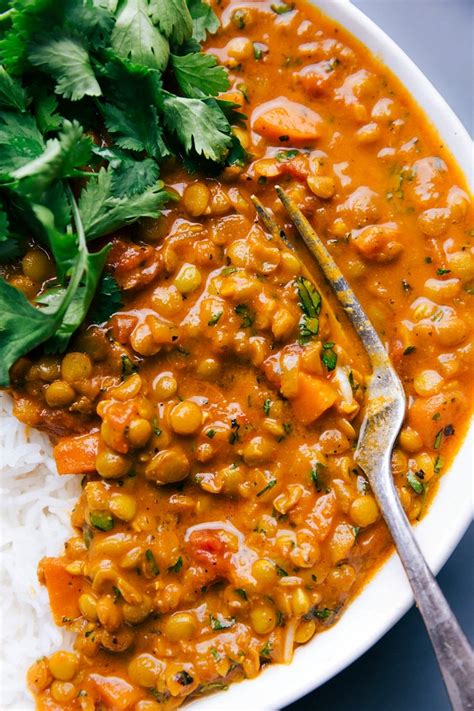 lentil-curry-healthy-easy-dinner-recipes-chelseas image