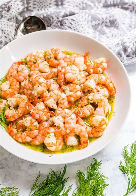 garlic-shrimp-with-lemon-butter-and-dill-the-life-jolie image