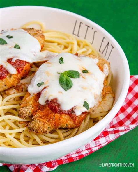 easy-breaded-chicken-parmesan-love-from-the-oven image