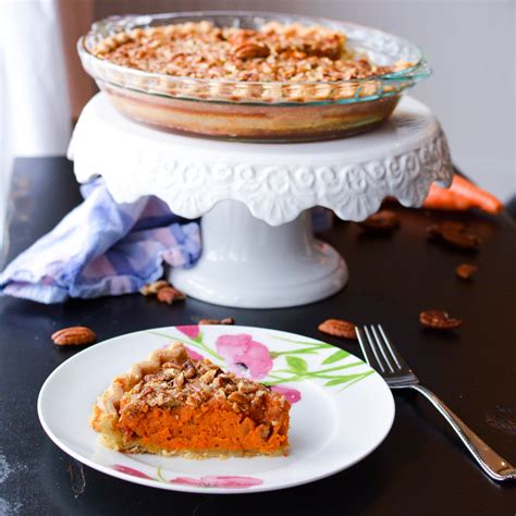 carrot-pecan-pie-kristins-kitchen-creative-vegetarian image