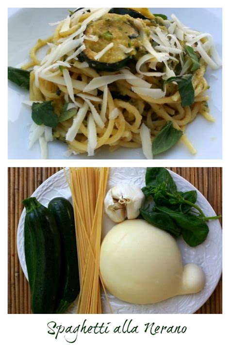spaghetti-alla-nerano-with-fried-zucchini-the-pasta image