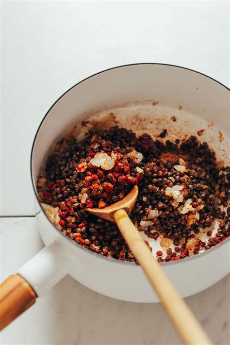 smoky-1-pot-refried-lentils-minimalist-baker image