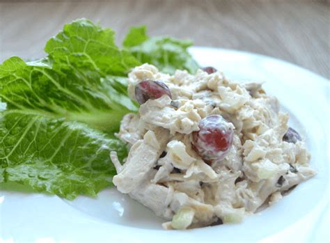 the-best-tarragon-chicken-salad-recipe-with-grapes image
