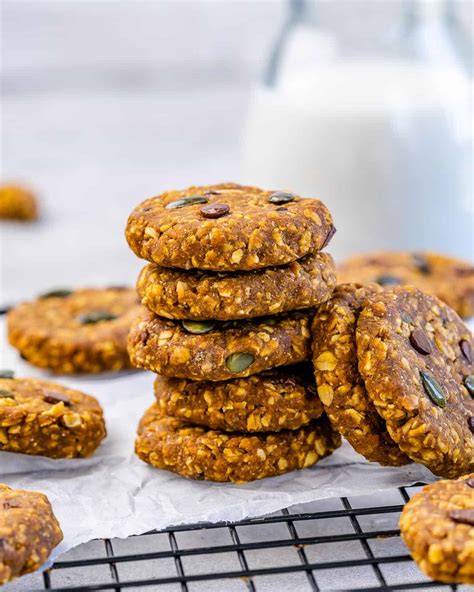 pumpkin-oatmeal-cookies-healthy-fitness-meals image