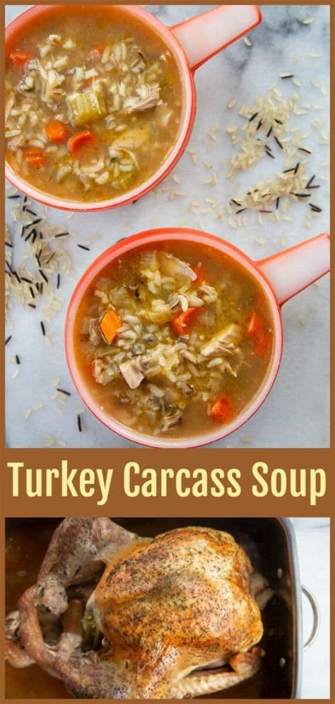 how-to-make-turkey-carcass-soup-the-kitchen-magpie image