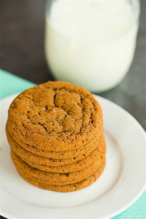 soft-and-chewy-gingersnap-cookies-brown-eyed-baker image