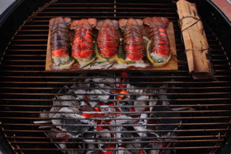 cedar-planked-lobster-tails-recipe-and-directions image